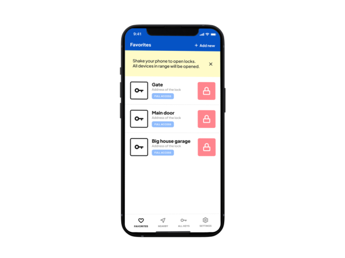 Launched BLE Locking mobile application 2.0 in 2021